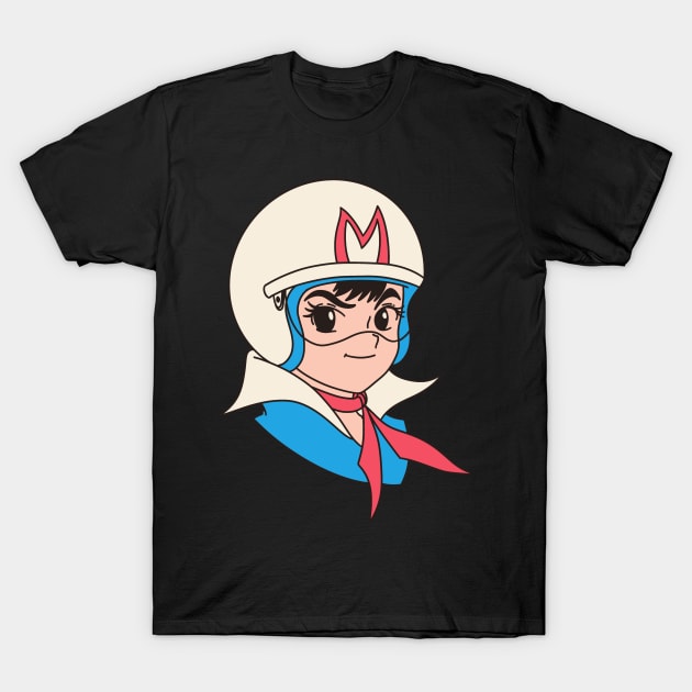 The Next Girl Speed Racer // Mach Five T-Shirt by 80sCartoons.Club